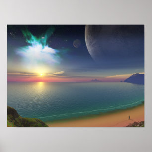 Lopen met Orion Poster