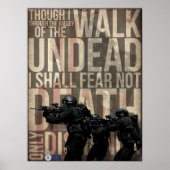 Lopen met Zombies Poster (Voorkant)