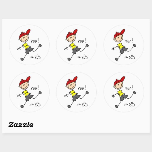 Lopen naar Base Sticker (Vel)