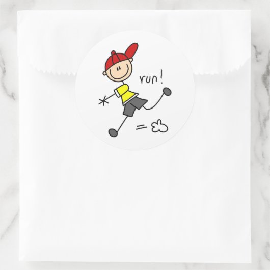 Lopen naar Base Sticker (Tas)