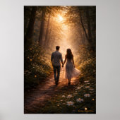 Lopen naar de Eeuwigheid Poster (Voorkant)