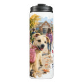 Lopen naar school met mijn beste vrienden thermosbeker (Voorkant)