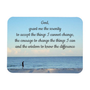 Lopen op de Beach Magnet Magneet