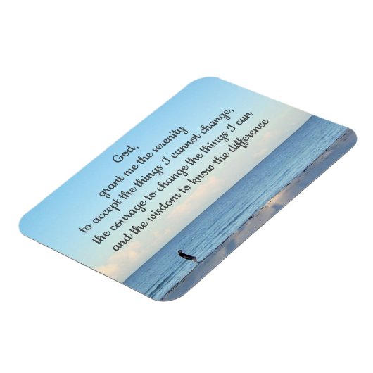 Lopen op de Beach Magnet Magneet (Linkerzijde)