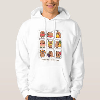 Lopen op Fruit & Slaapjes – Schattige Capybara Fru Hoodie