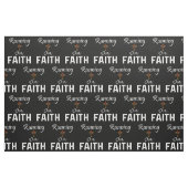 Lopen op geloof hardloper stof (Fat Quarter)