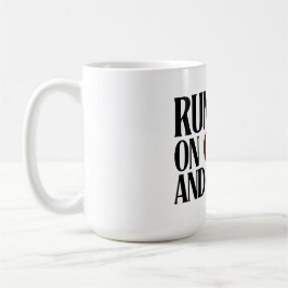 Lopen op Koffie & Chaos – Grappige Werkdag Klassie Koffiemok