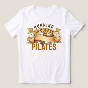 Lopen op koffie Pilates Tri-Blend Shirt