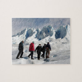 Lopen op Perito Moreno Glacier, Argentinië Legpuzzel