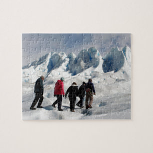 Lopen op Perito Moreno Glacier, Argentinië Legpuzzel