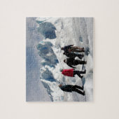 Lopen op Perito Moreno Glacier, Argentinië Legpuzzel (Verticaal)