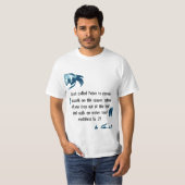 Lopen op water t-shirt (Voorkant volledig)