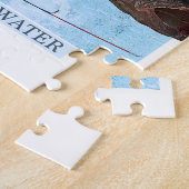 Lopen op waterwalleye legpuzzel (Zijkant)