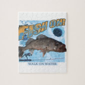 Lopen op waterwalleye legpuzzel (Verticaal)