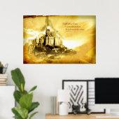 Lopen over Zion Poster (Thuiskantoor)