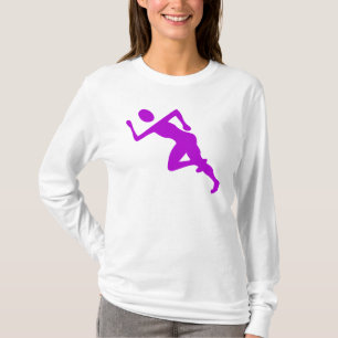 Lopen - Paars T-shirt