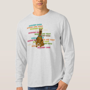 Lopen scooby-Doo die "waar u bent? " T-shirt
