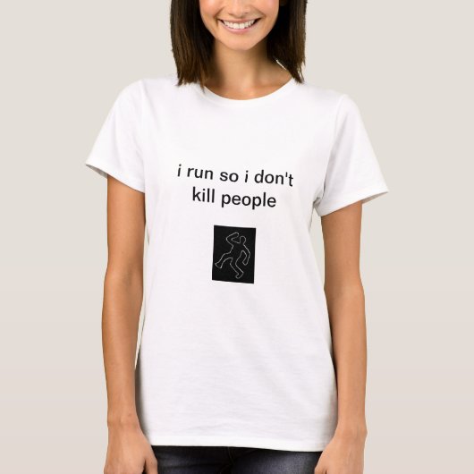 lopen t-shirt (Voorkant)