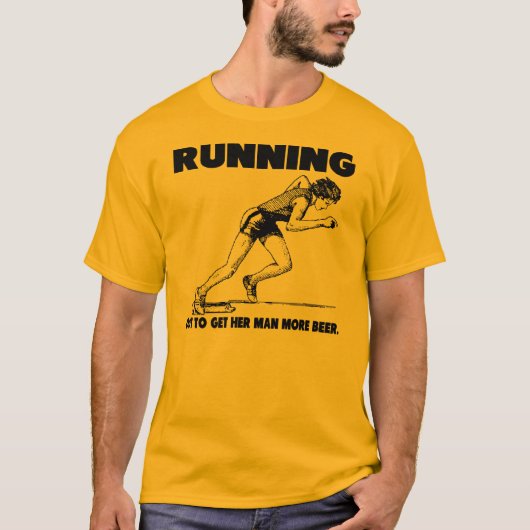 lopen t-shirt (Voorkant)