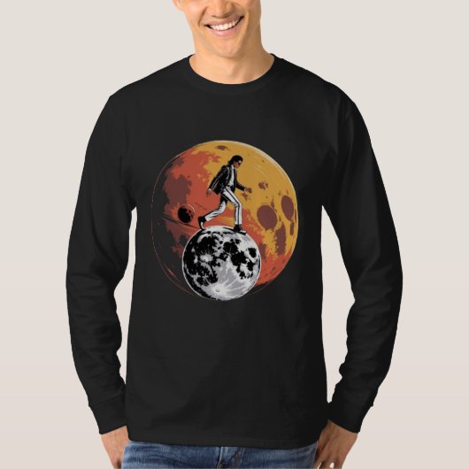 Lopen Tussen Twee Werelden T-shirt (Voorkant)