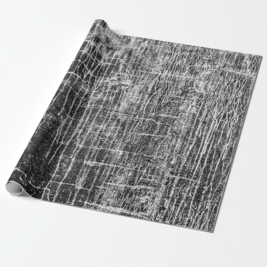 lopen van muren af cadeaupapier (Uitgerold)