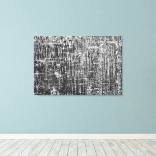 lopen van muren af canvas afdruk