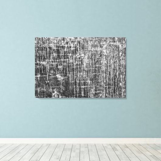 lopen van muren af canvas afdruk (Insitu (Houten vloer))