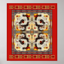 Lopen van Schengen naar Fribourg Poster