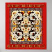 Lopen van Schengen naar Fribourg Poster (Voorkant)