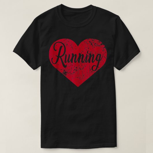 Lopend hart 2 t-shirt (Design voorkant)