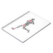 Lopend is leven (mannelijk) notitieboek (Linkerzijde)