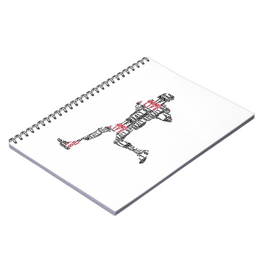 Lopend is leven (mannelijk) notitieboek (Linkerzijde)