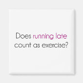 Lopend Late Telling als Oefening? Magneet (Voorkant)