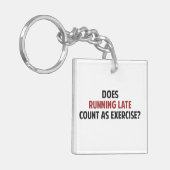 Lopend Late Telling als Oefening? Sleutelhanger (Voorkant Links)