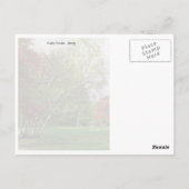 Lopend pad voor Springtime Briefkaart (Achterkant)