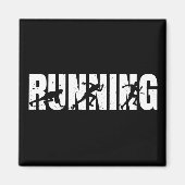 Lopend| Runner| Marathon Magneet (Voorkant)
