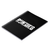 Lopend| Runner| Marathon Notitieboek (Linkerzijde)