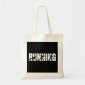 Lopend| Runner| Marathon Tote Bag (Voorkant)