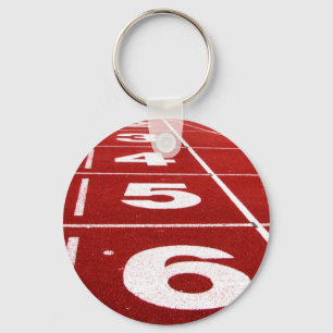 Lopend spoor sleutelhanger