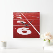 Lopend spoor vierkante klok (Huis)