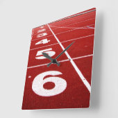 Lopend spoor vierkante klok (Hoek)