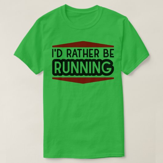 Lopend T-shirt (Design voorkant)
