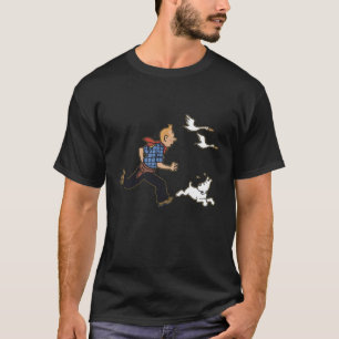 Lopend tin-tin t-shirt