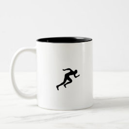 Lopend Tweekleurige Koffiemok