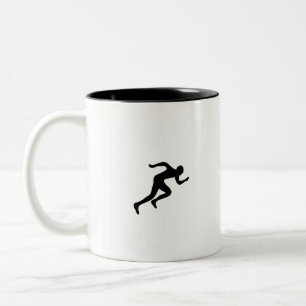 Lopend Tweekleurige Koffiemok