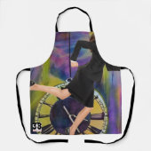 Lopend uit tijd schort (Voorkant)