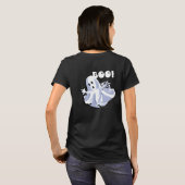Lopend van Ghost, BOO! Donkere T-Shirt (Achterkant volledig)