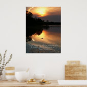 Lopend water - Poster (Keuken)