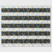 lopende afstanden voor lopers Verpakkingsdocument Cadeaupapier (Vlak)