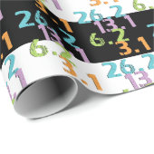 lopende afstanden voor lopers Verpakkingsdocument Cadeaupapier (Rol Hoek)